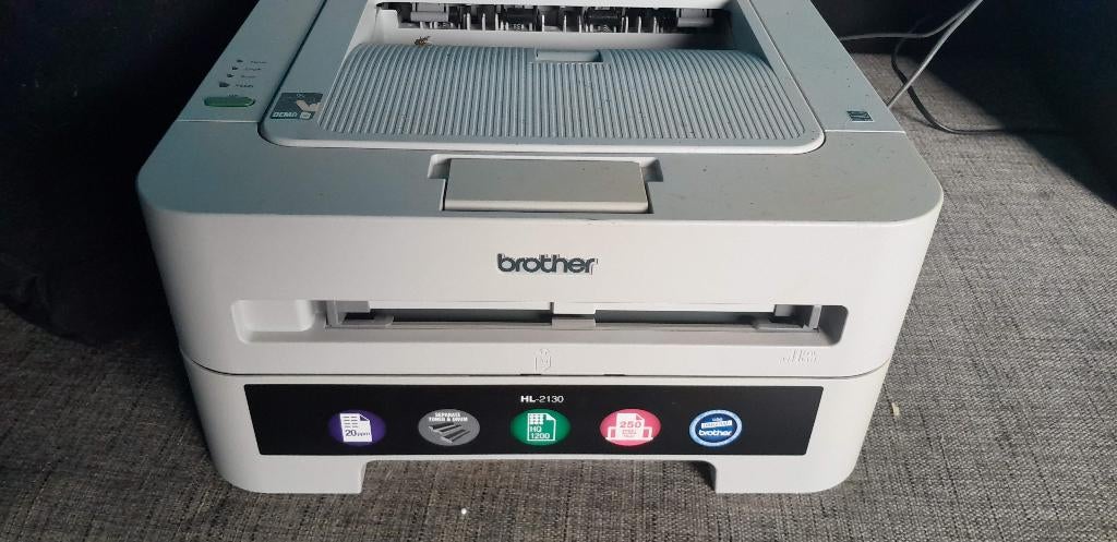 Printer Brother HL-2130, Computers en Software, Ophalen, Zwart-en-wit printen, Printer, Zo goed als nieuw