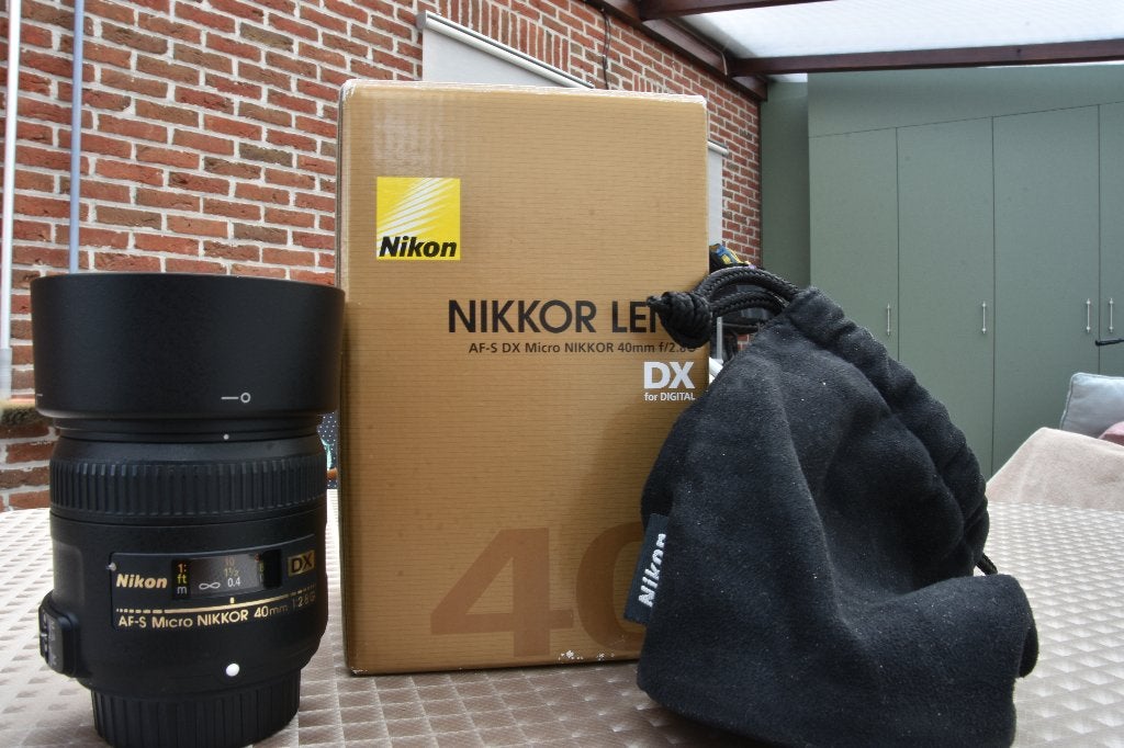 NIKKOR  micro  40mm F/2.8 G, 40 mm, Autofocus, Nikon, Comme neuf
