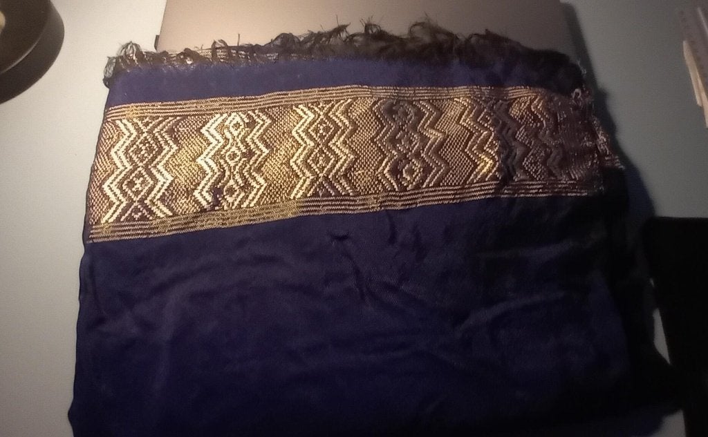 ÉCHARPE INDIENNE EN COTON FIN, COULEUR VIOLET-INDIGO, Vêtements | Femmes, Bonnets, Écharpes & Gants, Enlèvement ou Envoi, Neuf