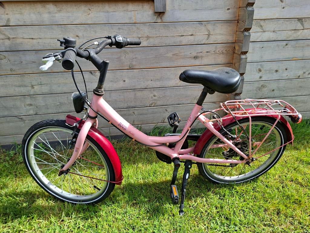 Meisjesfiets met versnellingen aan stuur 20 inch, Fietsen en Brommers, Ophalen, 20 inch, Versnellingen