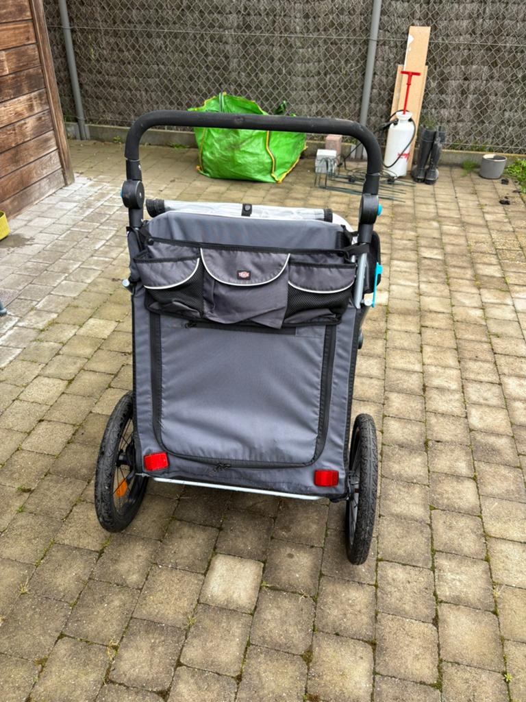 Honden fietskar, Fietsen en Brommers, Ophalen, Nieuw, Hondenkar, Opvouwbaar