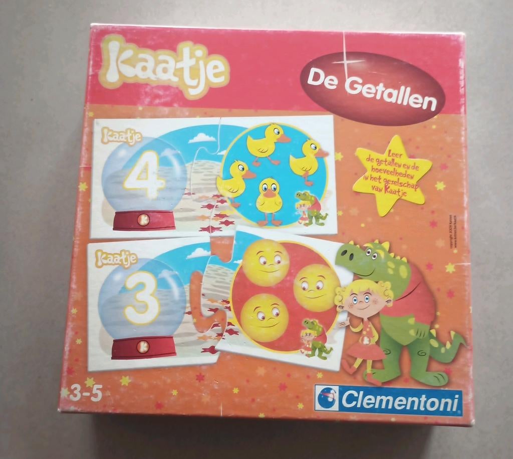 Kaatje De getallen, Ophalen of Verzenden, Gebruikt, Puzzelen