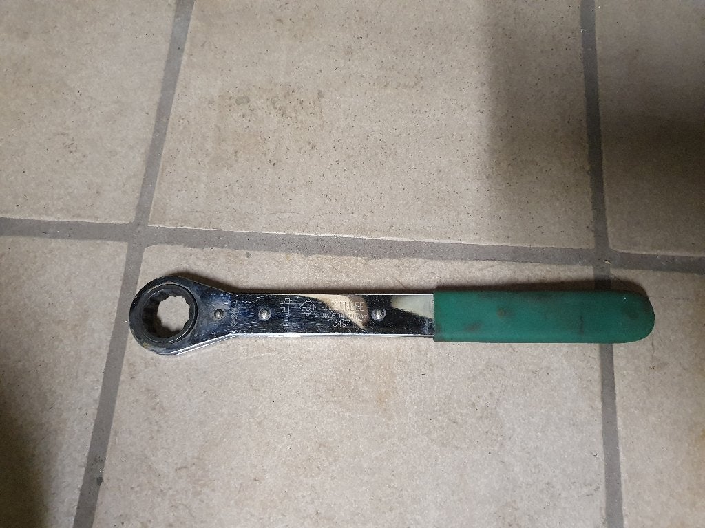 Greenlee Ratelsleutel, Bricolage & Construction, Enlèvement ou Envoi, Utilisé, Clé/cliquet, Autres marques