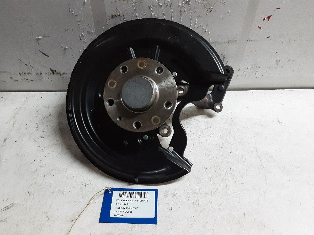 MOYEU DE ROUE ARRIÈRE GAUCHE Golf V (1K1) (1K0435N), Autos : Pièces & Accessoires, Freins & Transmission, Volkswagen, Utilisé