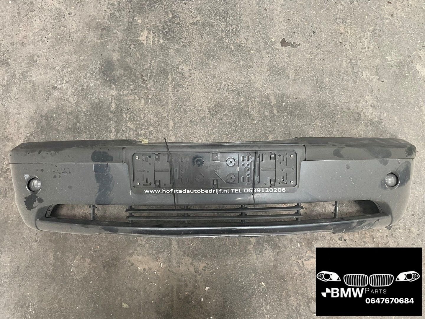 Div bumper voorzijde Bmw 3-Serie E46 zilver grijs, -, Utilisé, Avant, -
