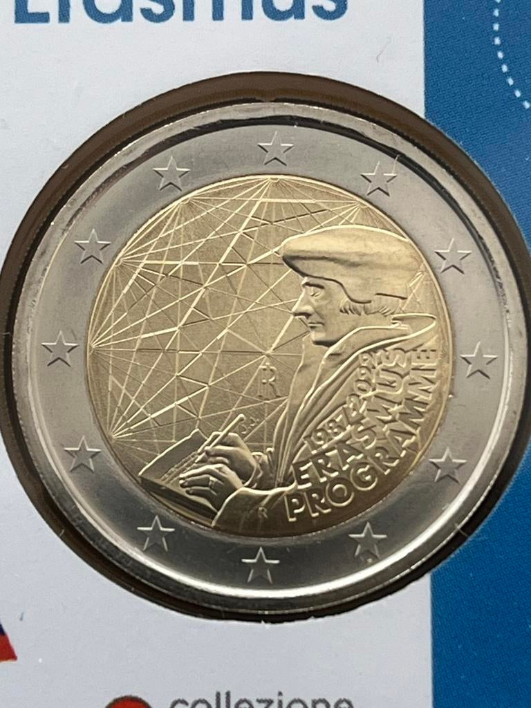 Coincard Italië Erasmus 2022, Ophalen, Italië, 2 euro, Losse munt