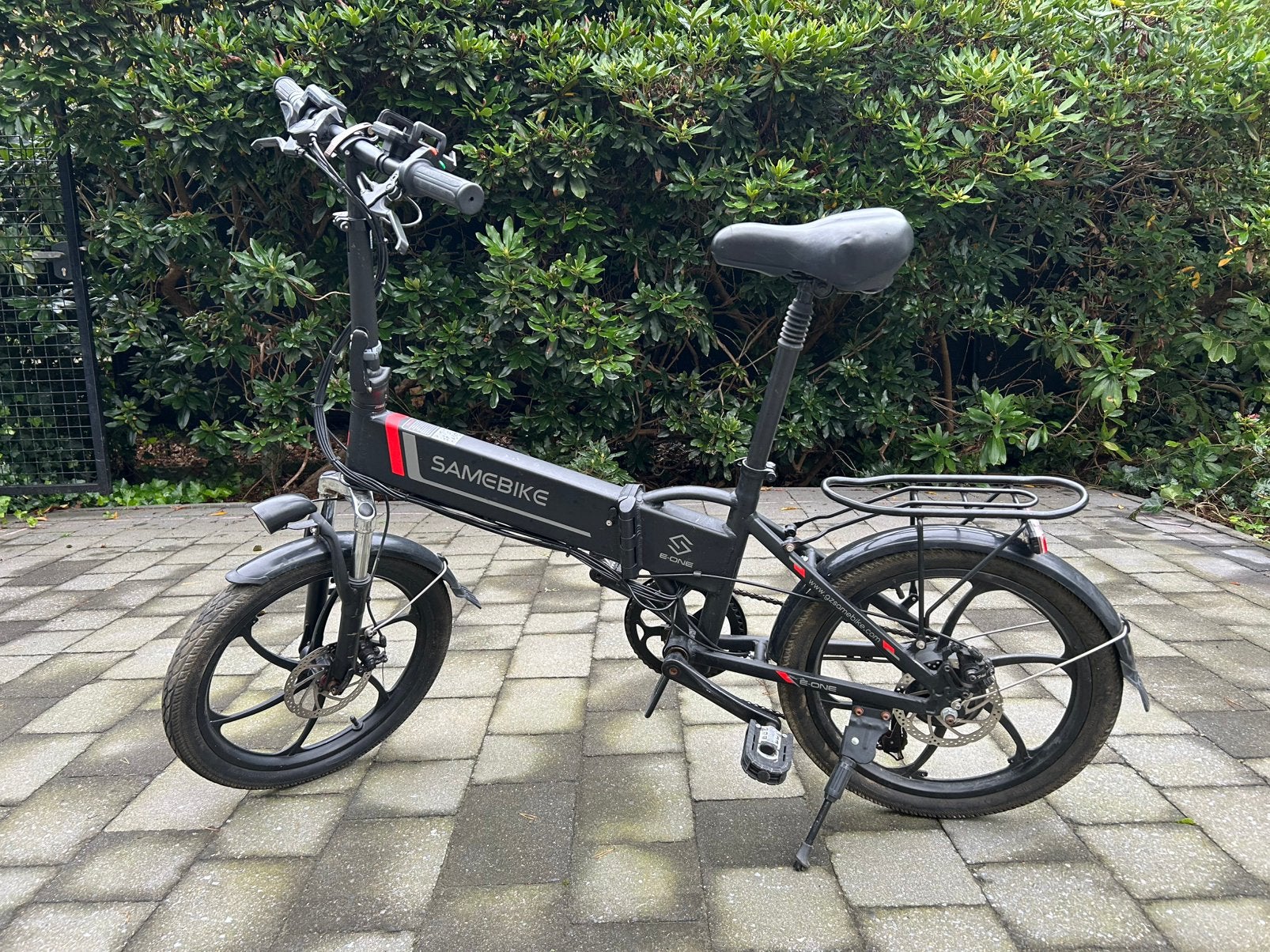 Elektrische plooifiets, Enlèvement, Utilisé, 50 km par batterie ou plus