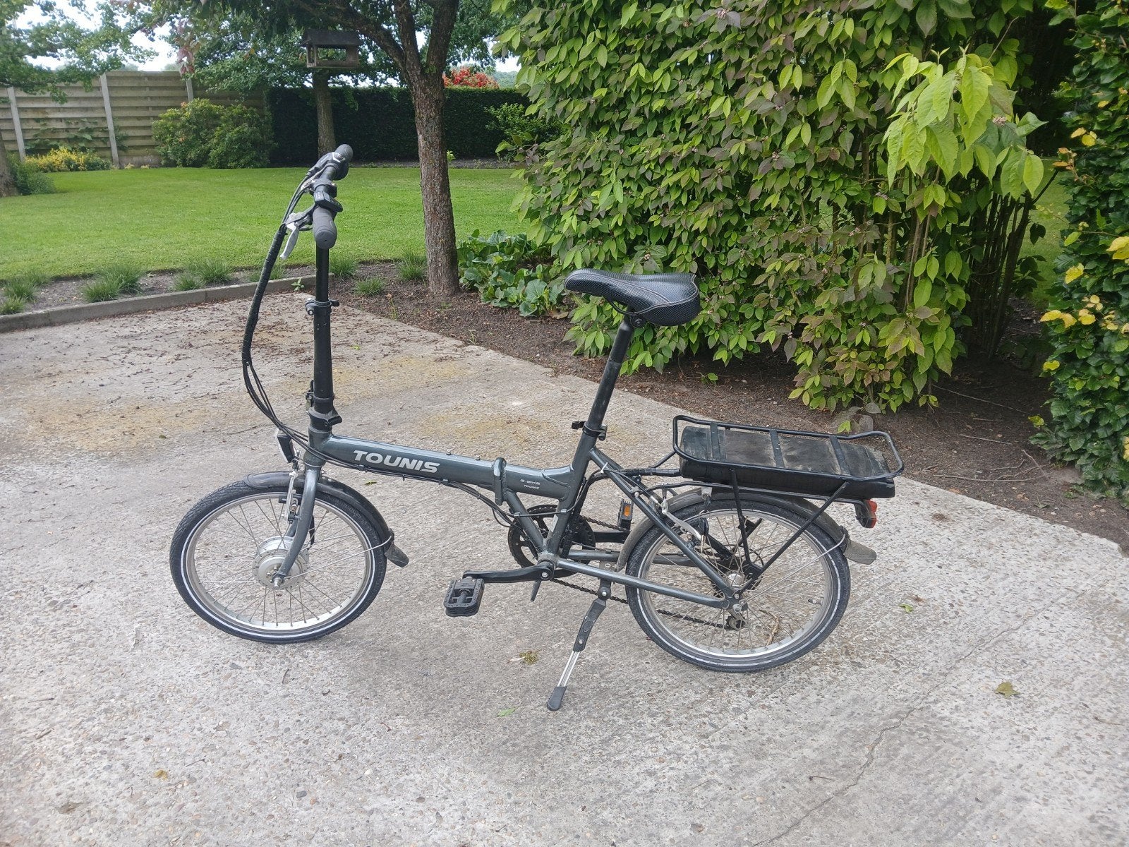 Tounis elektrische plooifiets, Enlèvement