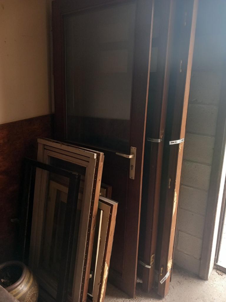 Ramen en deuren hout, Doe-het-zelf en Bouw, Deuren en Vliegenramen, Ophalen