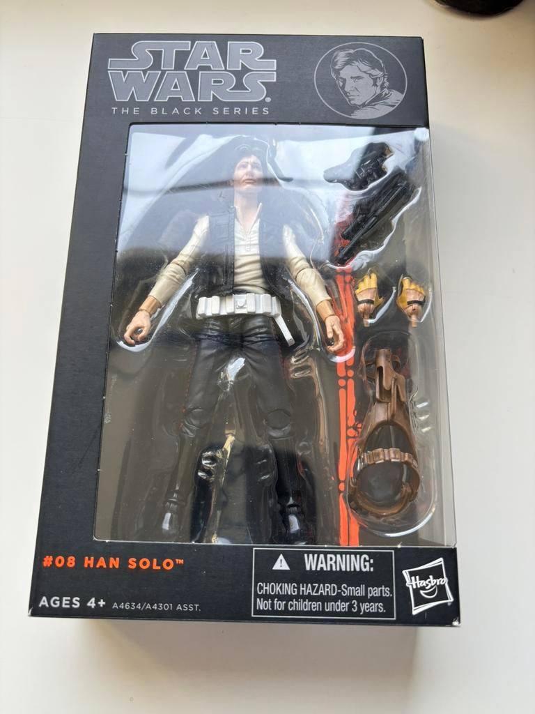Star Wars black series Han Solo 08, Verzamelen, Star Wars, Ophalen of Verzenden, Zo goed als nieuw