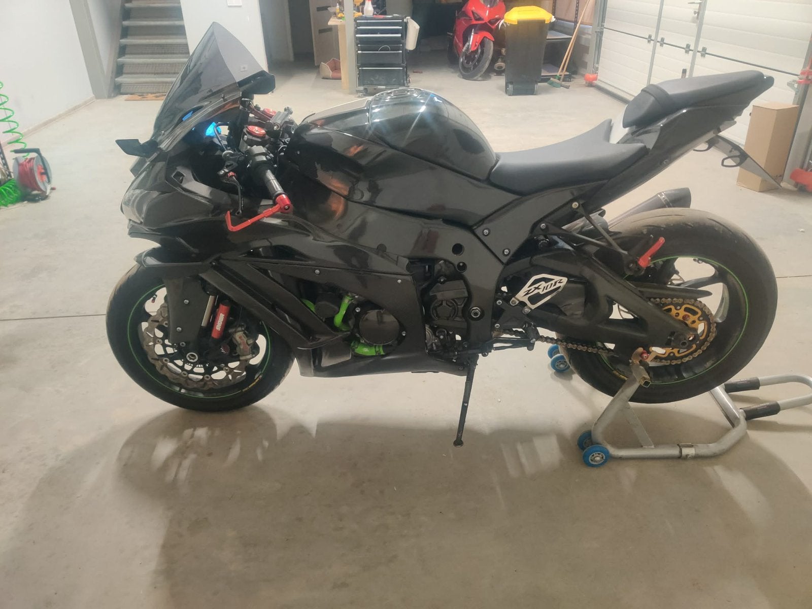 Kawasaki zx10r krt edition, Ophalen