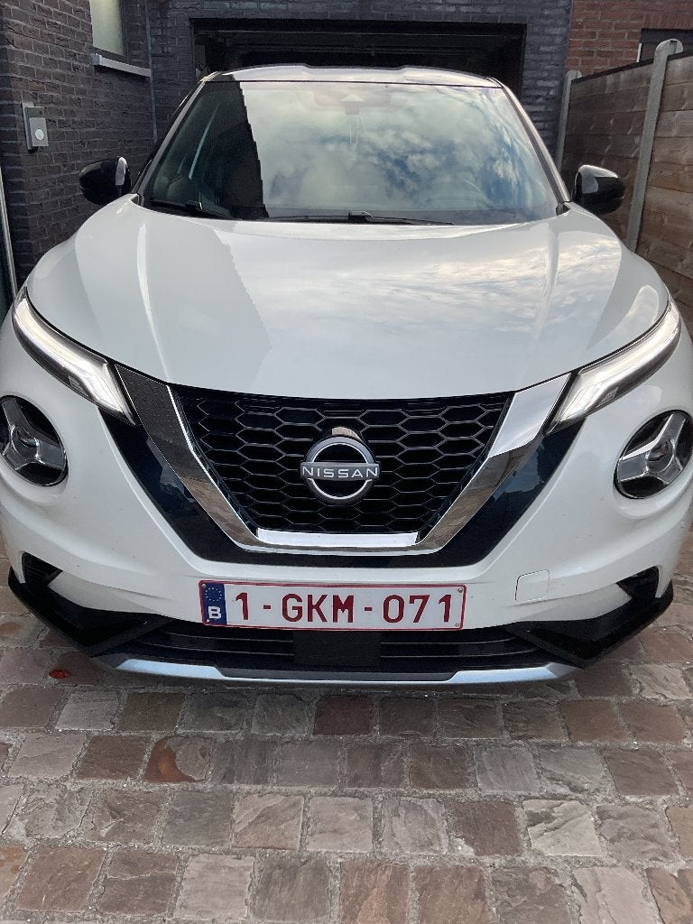Nissan juke, Auto's, Voorwielaandrijving, Dealer onderhouden, Wit, Leder