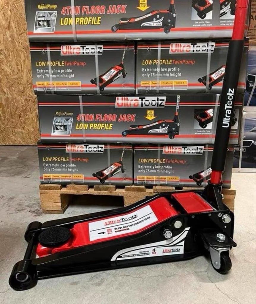 JACK 4 TON ULTRATOOLZ 2026 NEGEN 99€ 2 KAARSEN 130€!, Ophalen, Nieuw, Hydraulisch, Garagekrik