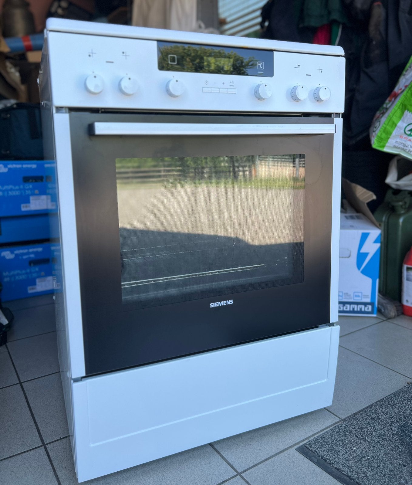 Cuisinière électrique Siemens HA744220, Electroménager, Fours, Comme neuf, Siemens, Enlèvement