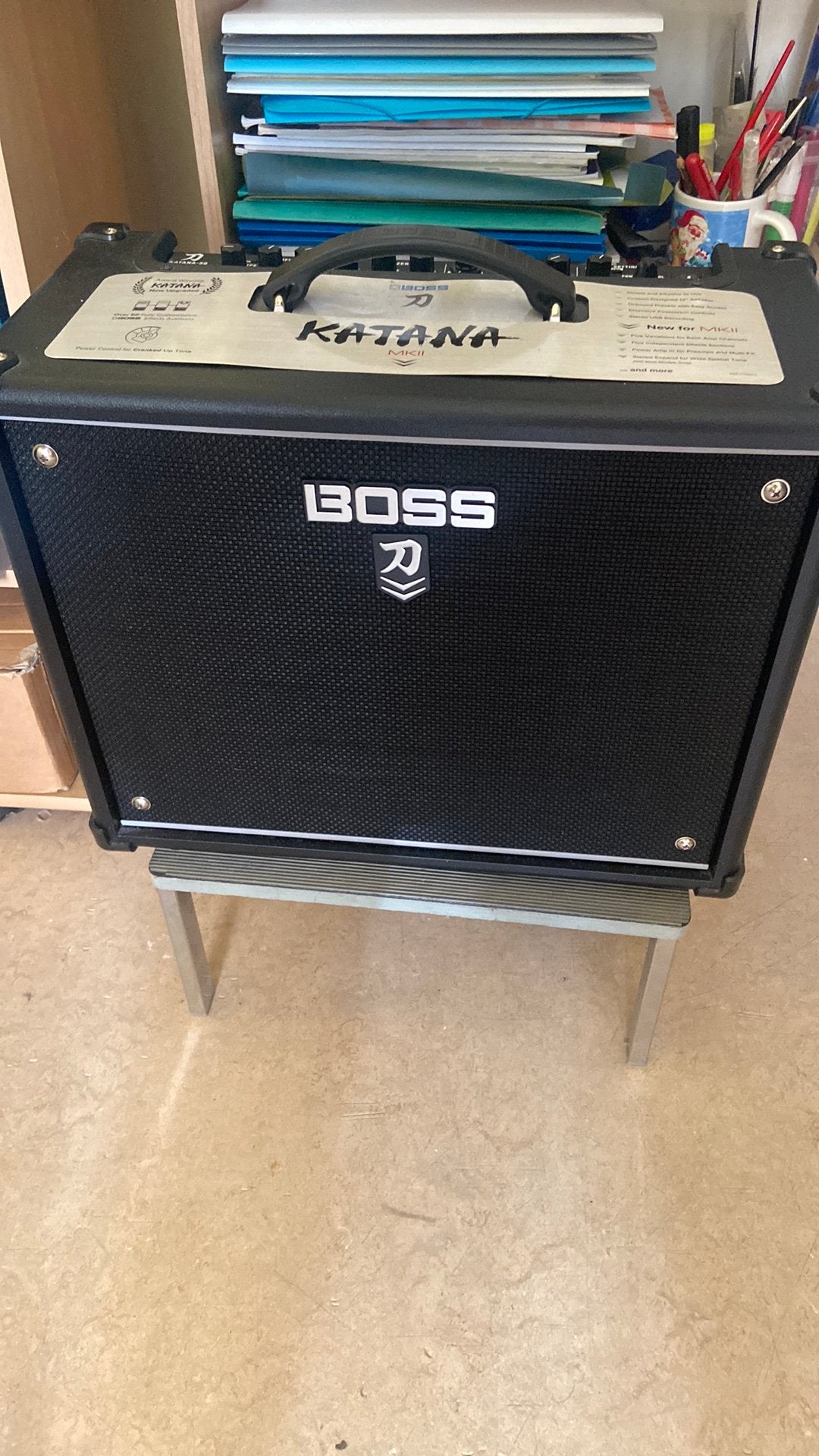 Boss katana Mk2 versterker, Muziek en Instrumenten, Versterkers | Bas en Gitaar, Ophalen, Zo goed als nieuw