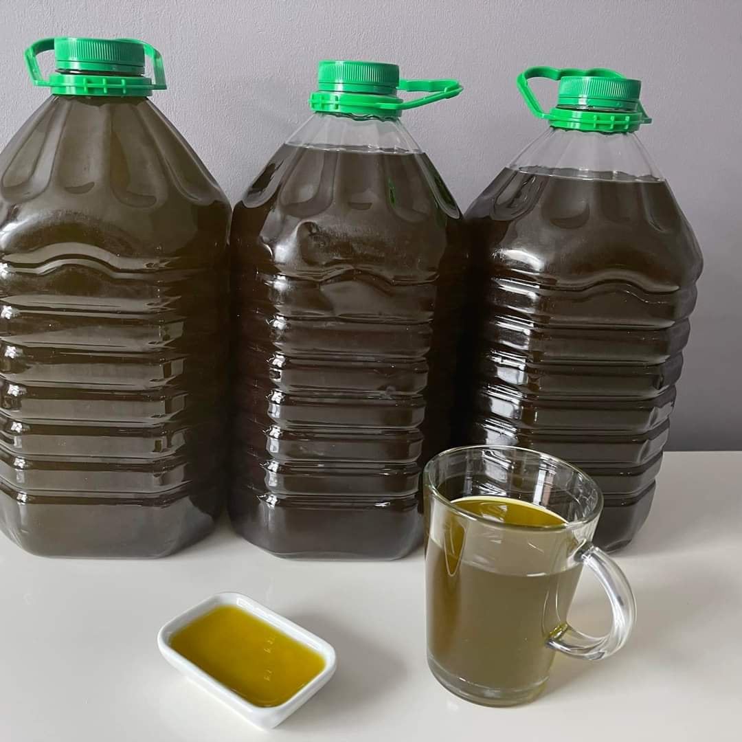 Huile d'olive fraîche, Enlèvement