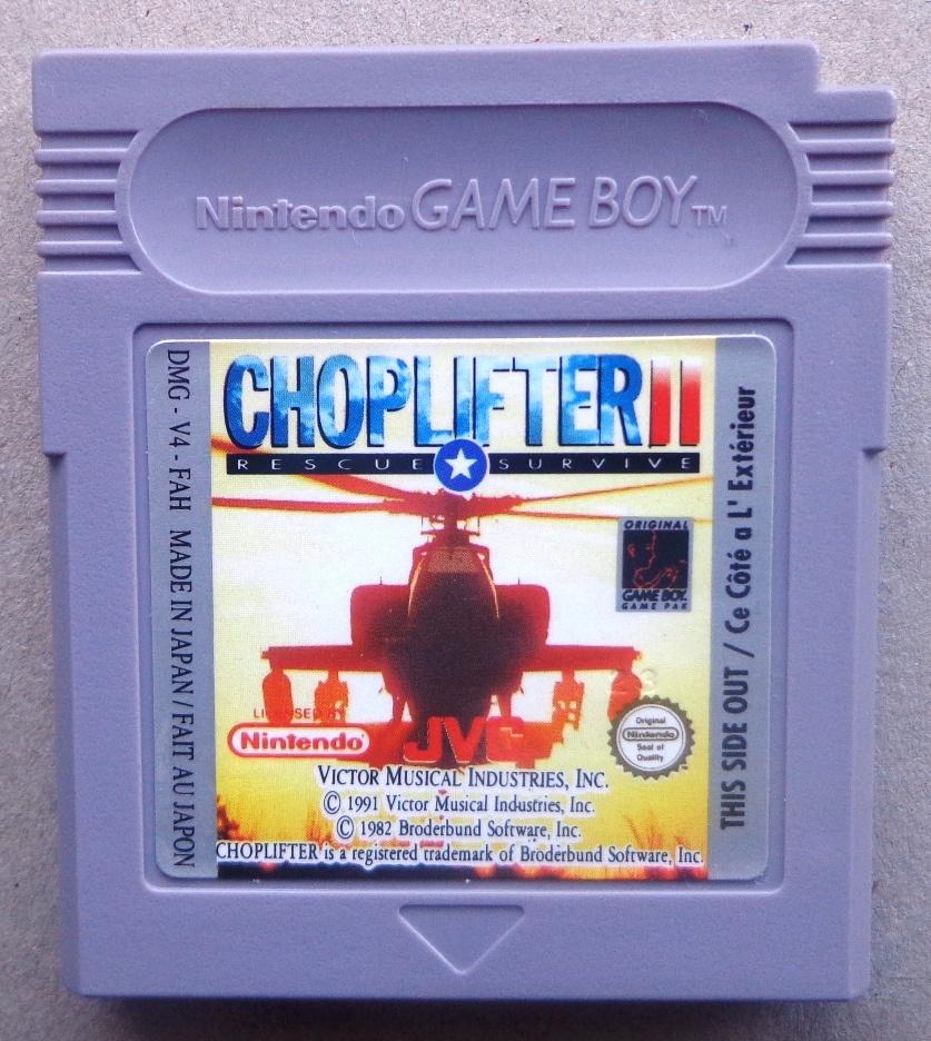 Choplifter II voor de Nintendo Gameboy, Games en Spelcomputers, Games | Nintendo Game Boy, Ophalen of Verzenden, Gebruikt