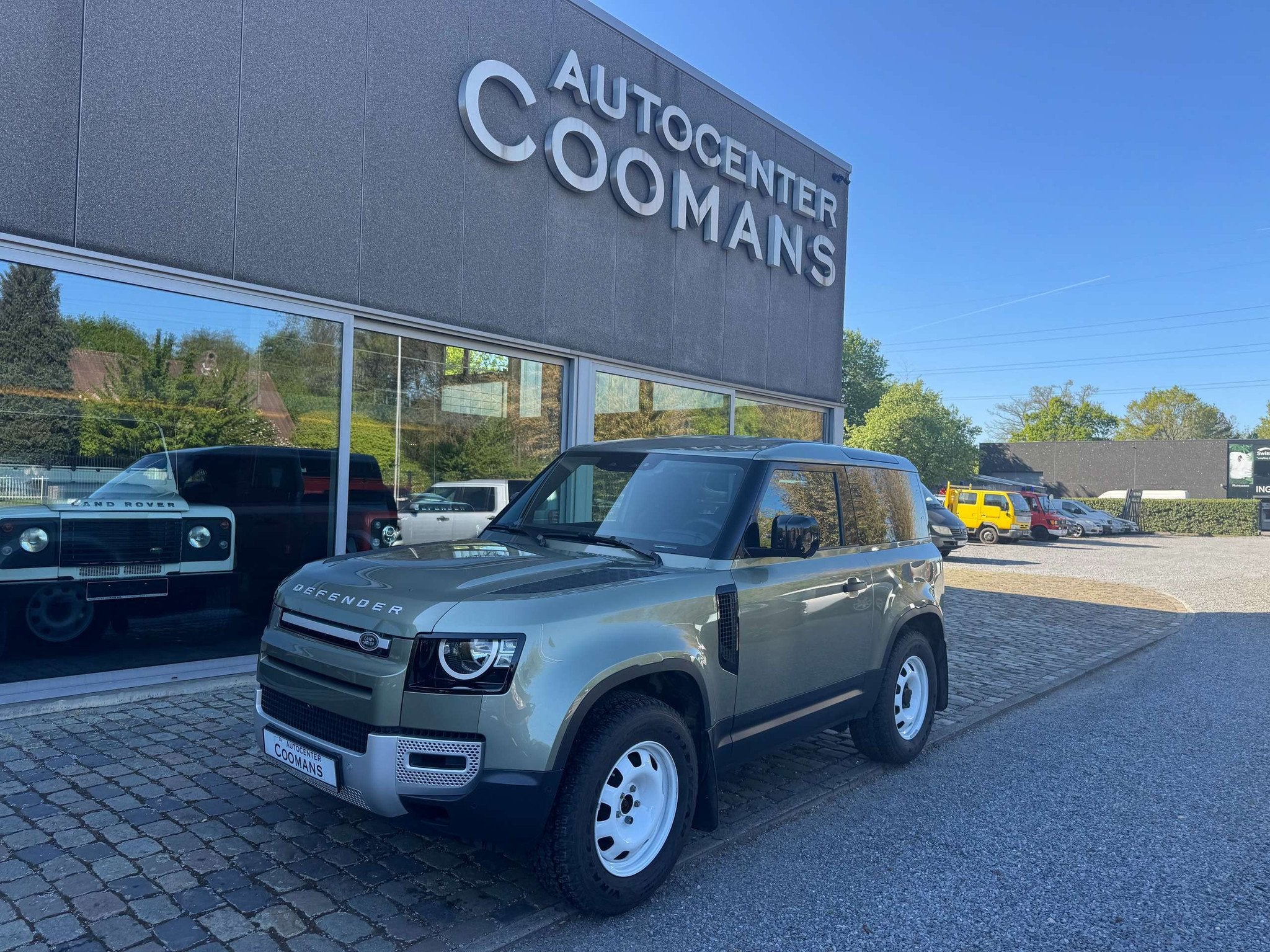 Land Rover Defender Defender 90 3.0 D MHEV D200 (42.107,44 +, Auto's, Automaat, Stof, Gebruikt, 2996 cc