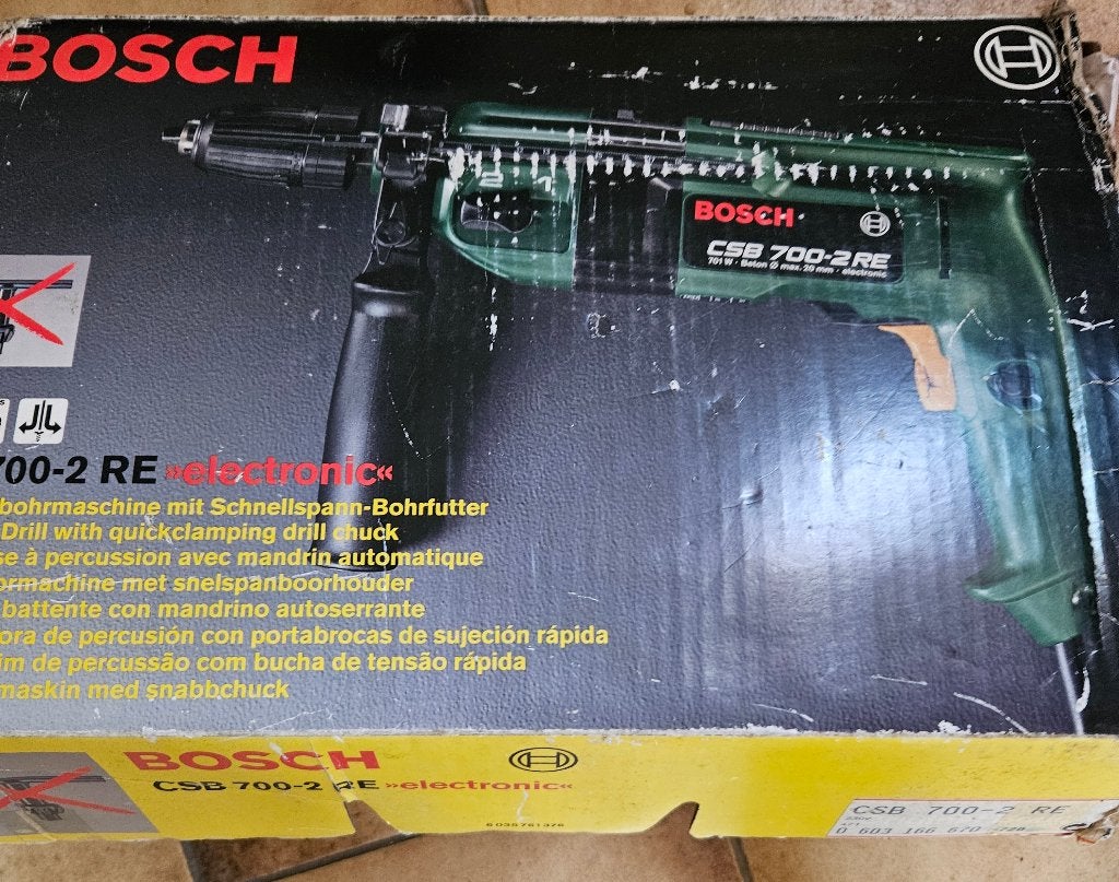 Boormachine bosch, Doe-het-zelf en Bouw, Gereedschap | Boormachines, Ophalen, Boormachine