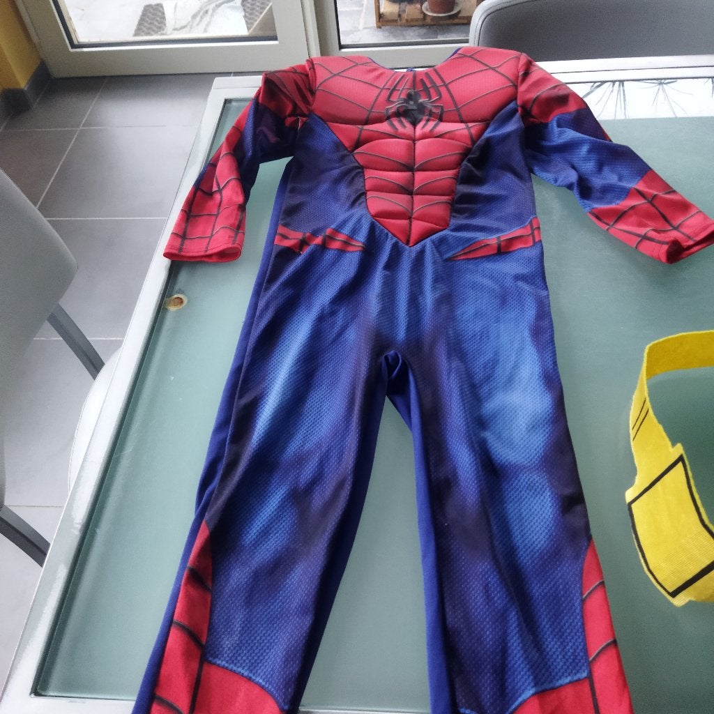 Spiderman kostuum, Enlèvement, Comme neuf, Garçon ou Fille