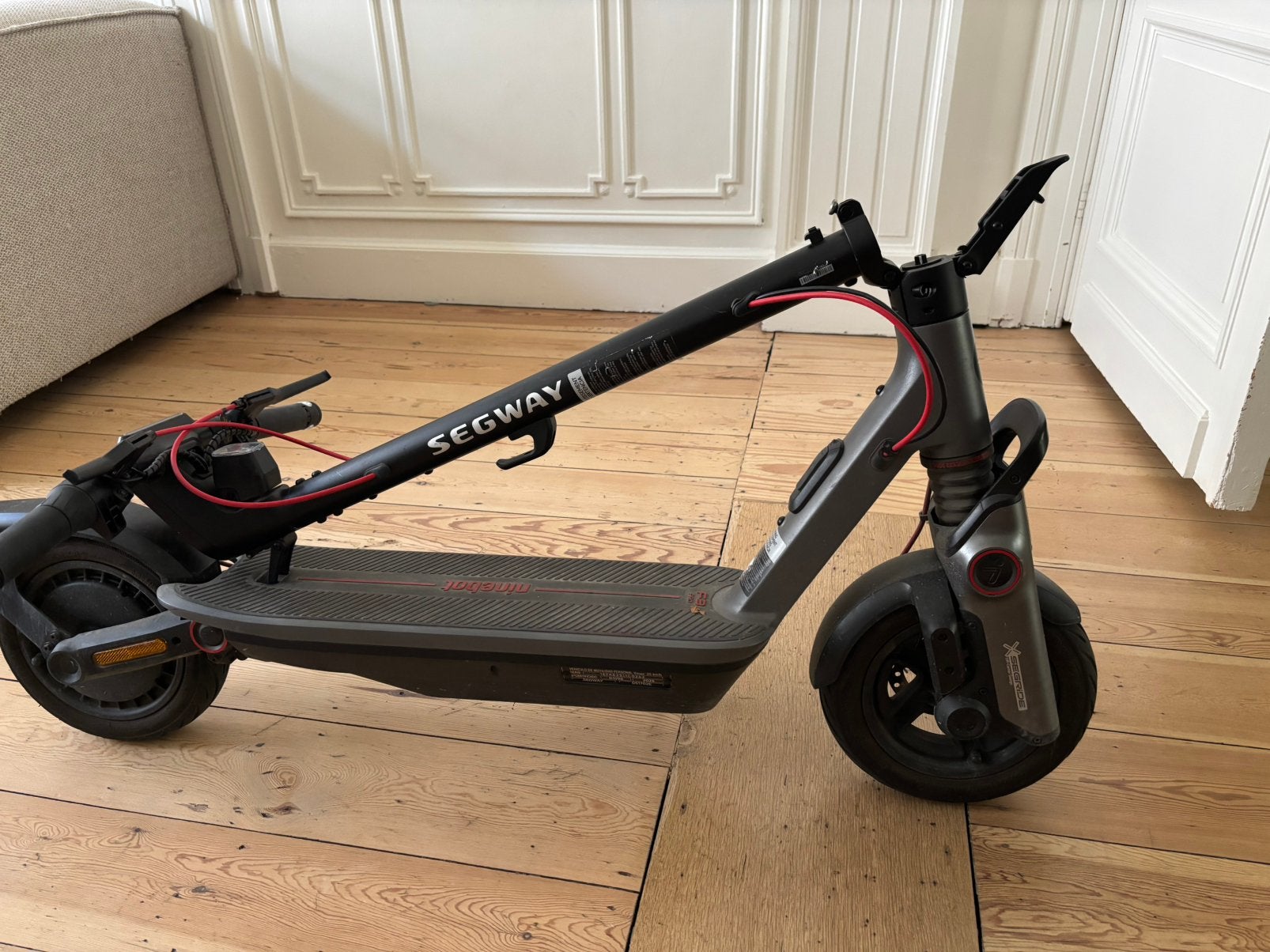 Segway Ninebot F3 Pro, Vélos & Vélomoteurs, Trottinettes, Enlèvement, Comme neuf