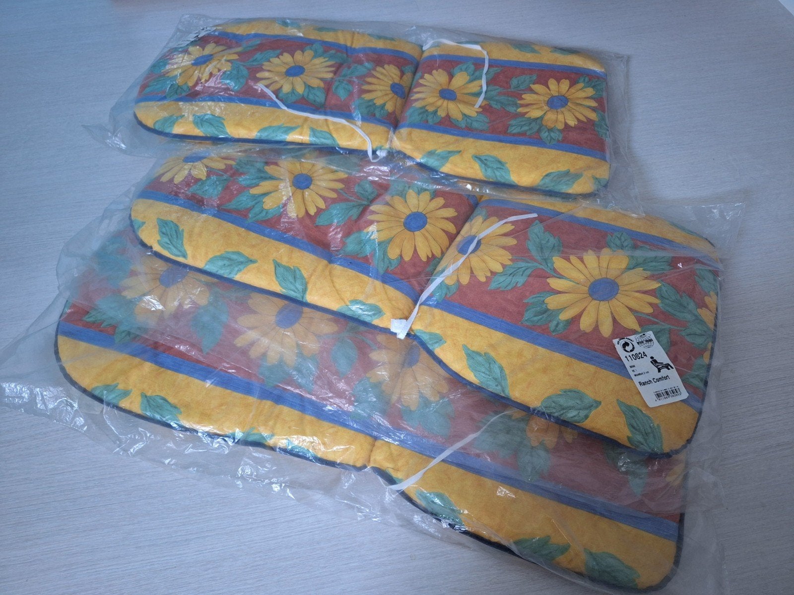 Coussins et chaises de jardin, Enlèvement