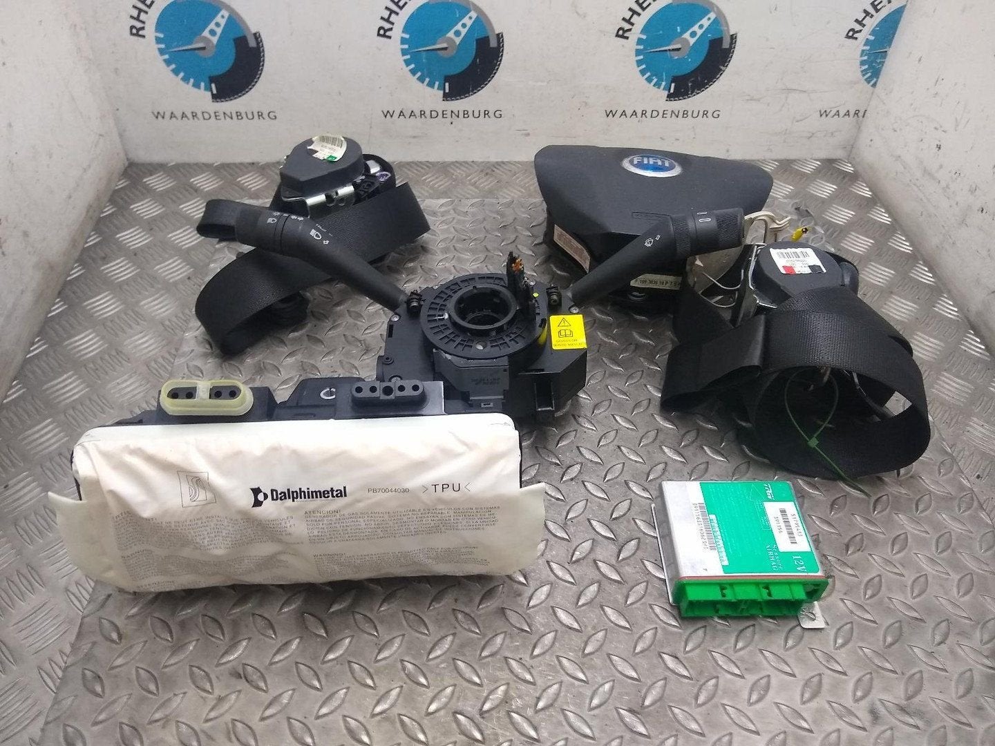 FIAT GRANDE PUNTO AIRBAG SET 2007, Ophalen of Verzenden, Gebruikt, ARN erkend
