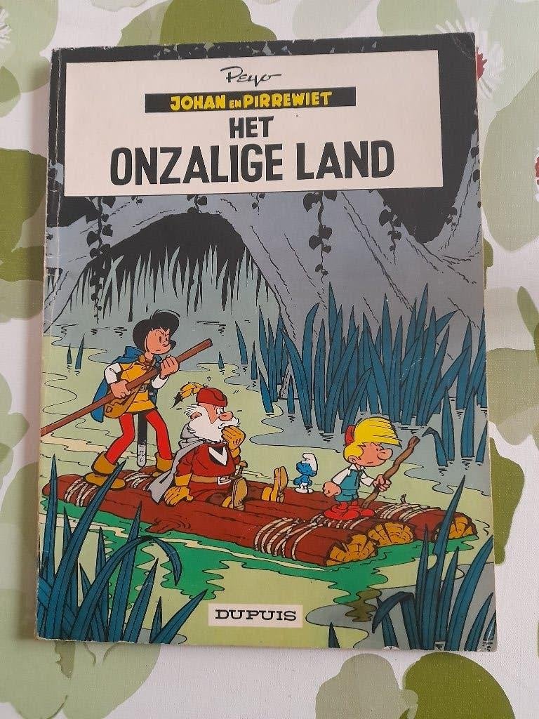 Johan en Pirrewiet nr 12 "Het onzalige land "eerste druk 196, Ophalen of Verzenden, Zo goed als nieuw