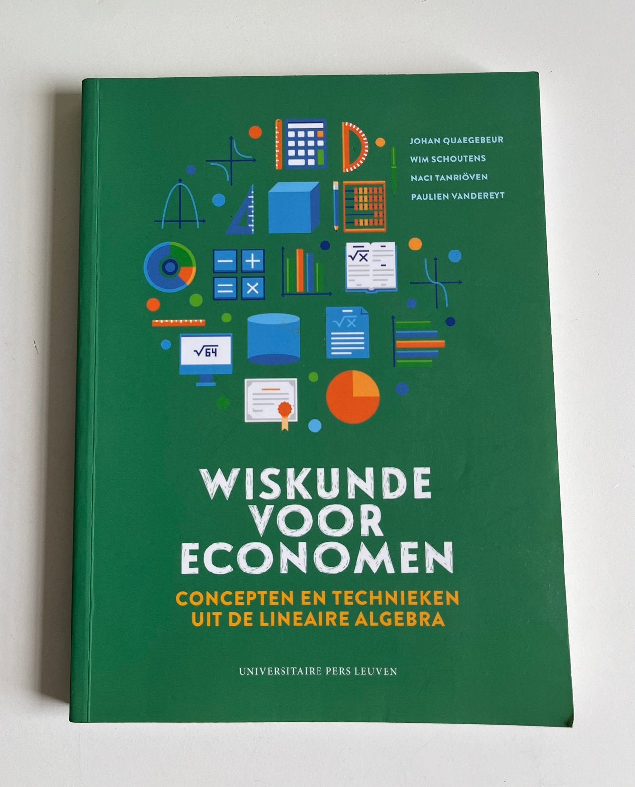 Boek ‘Wiskunde voor economen’, Verzenden, Zo goed als nieuw