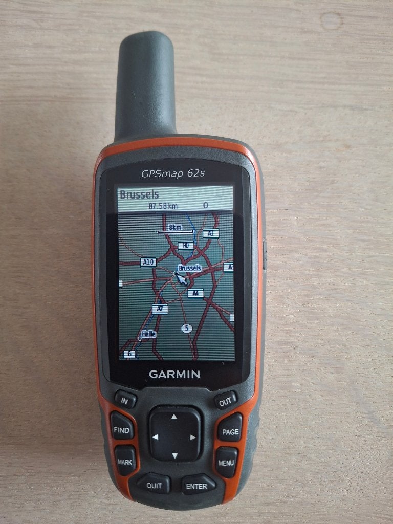 Garmin gpsmap 62S, Sport en Fitness, Verzenden, Zo goed als nieuw, Navigatie of Gps