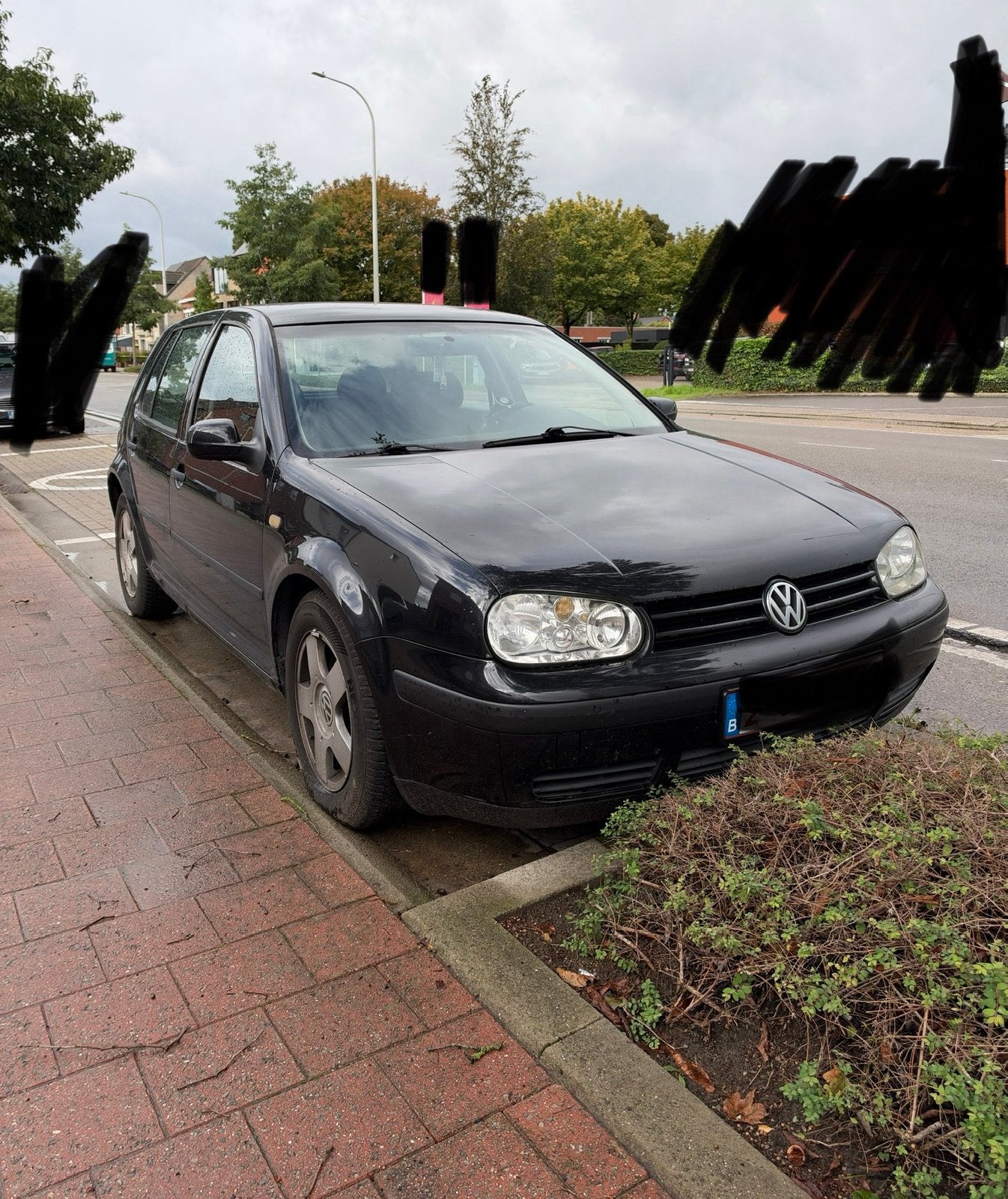 Golf 4 1.8 Benzine, Auto's, Stof, Beige, 1290 kg, Zwart
