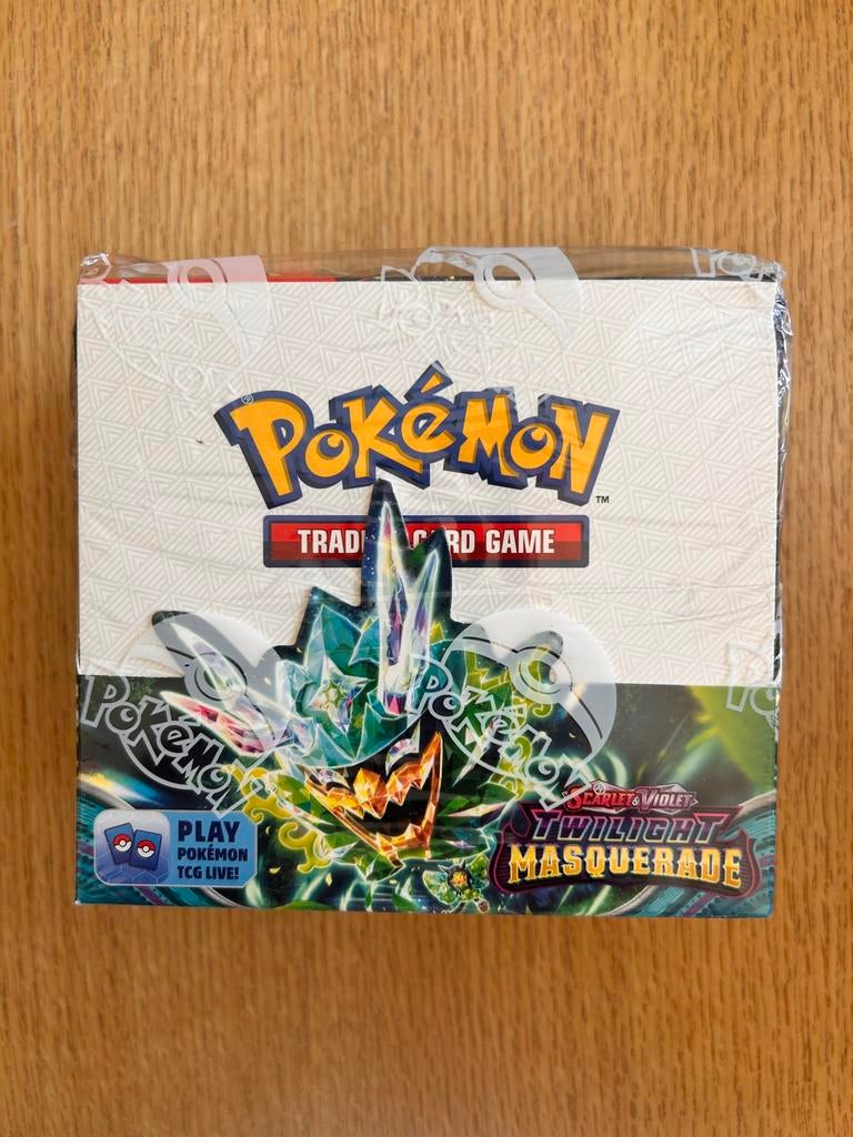 Pokémon booster box Twilight Masquerade, Games en Spelcomputers, Games | Nintendo Game Boy, Ophalen, Zo goed als nieuw