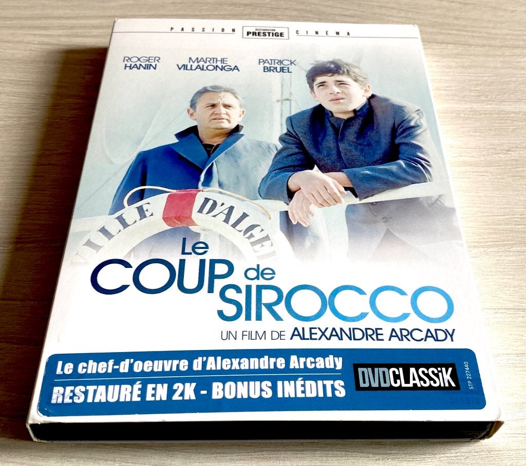 LE COUP DE SIROCCO / BLURAY 2K + dvd / Édition PRESTIGE RARE, Enlèvement ou Envoi, Film, Comprend un DVD, Français