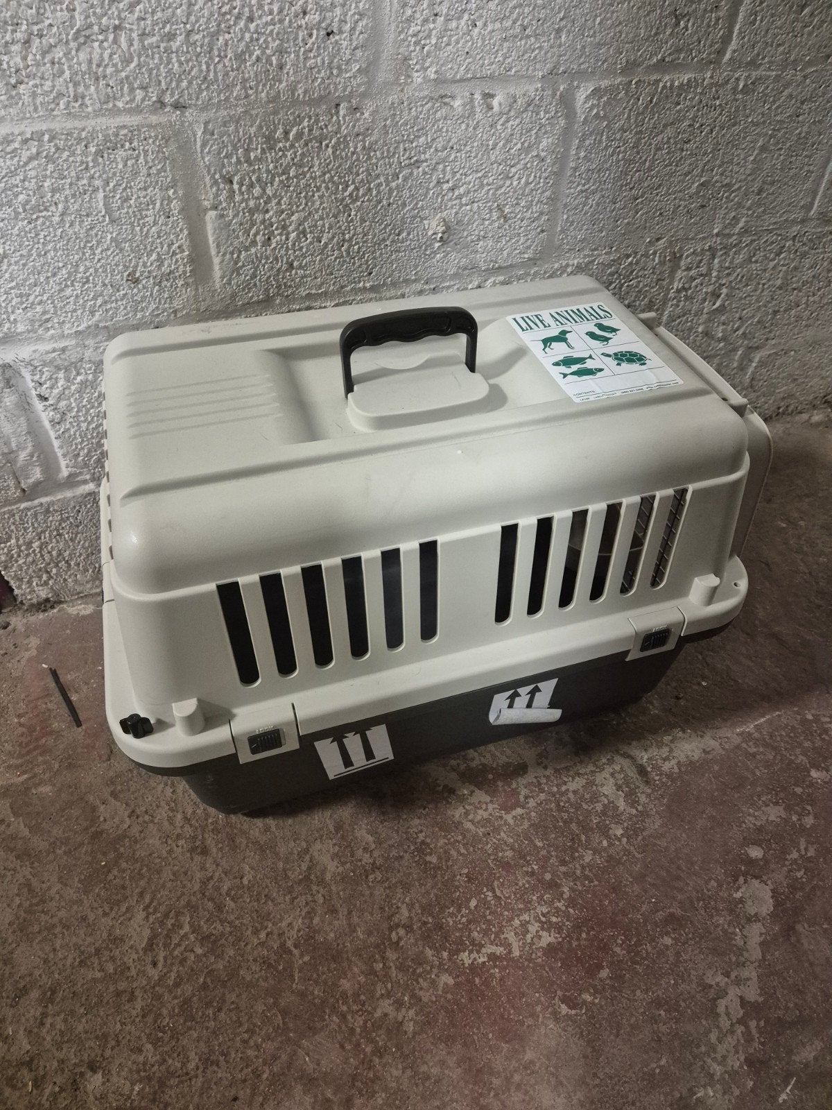 dieren transportmaand (hard plastic animal carrier), Dieren en Toebehoren, Ophalen