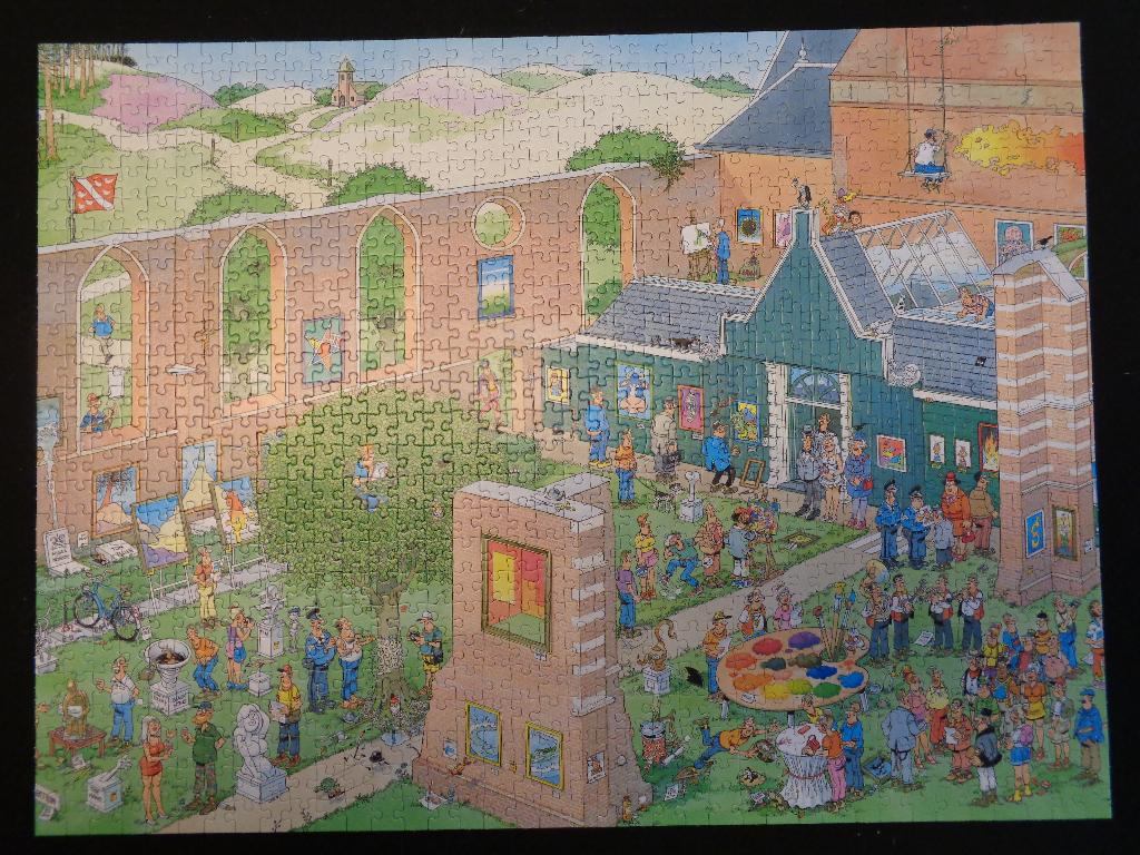 puzzels Jan Van Haasteren, Ophalen of Verzenden, 500 t/m 1500 stukjes, Zo goed als nieuw, Legpuzzel