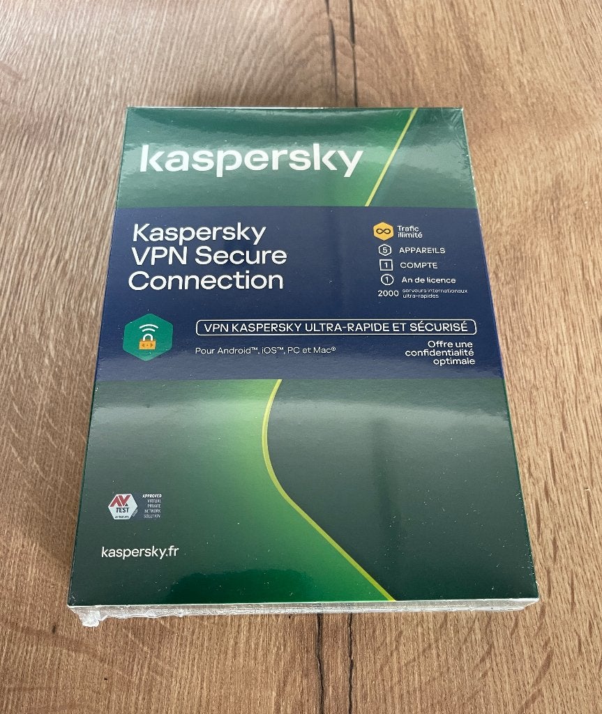 KASPERSKY VPN Secure Connection software, Computers en Software, Antivirus- en Beveiligingssoftware, Ophalen of Verzenden, Nieuw