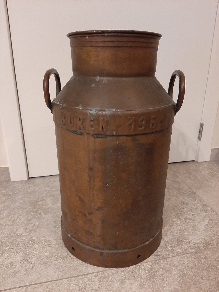 Koperen Melkbus uit 1961, Ophalen