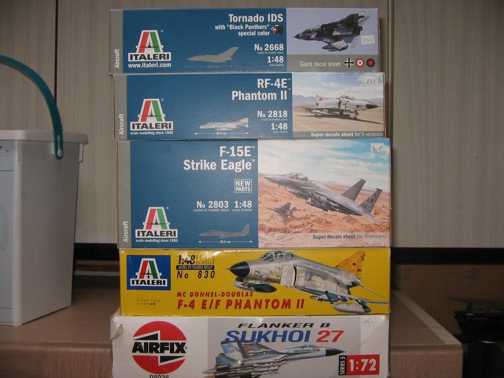lot bouwdozen van vliegtuigen, Hobby en Vrije tijd, Ophalen, Nieuw, Vliegtuig, Italeri