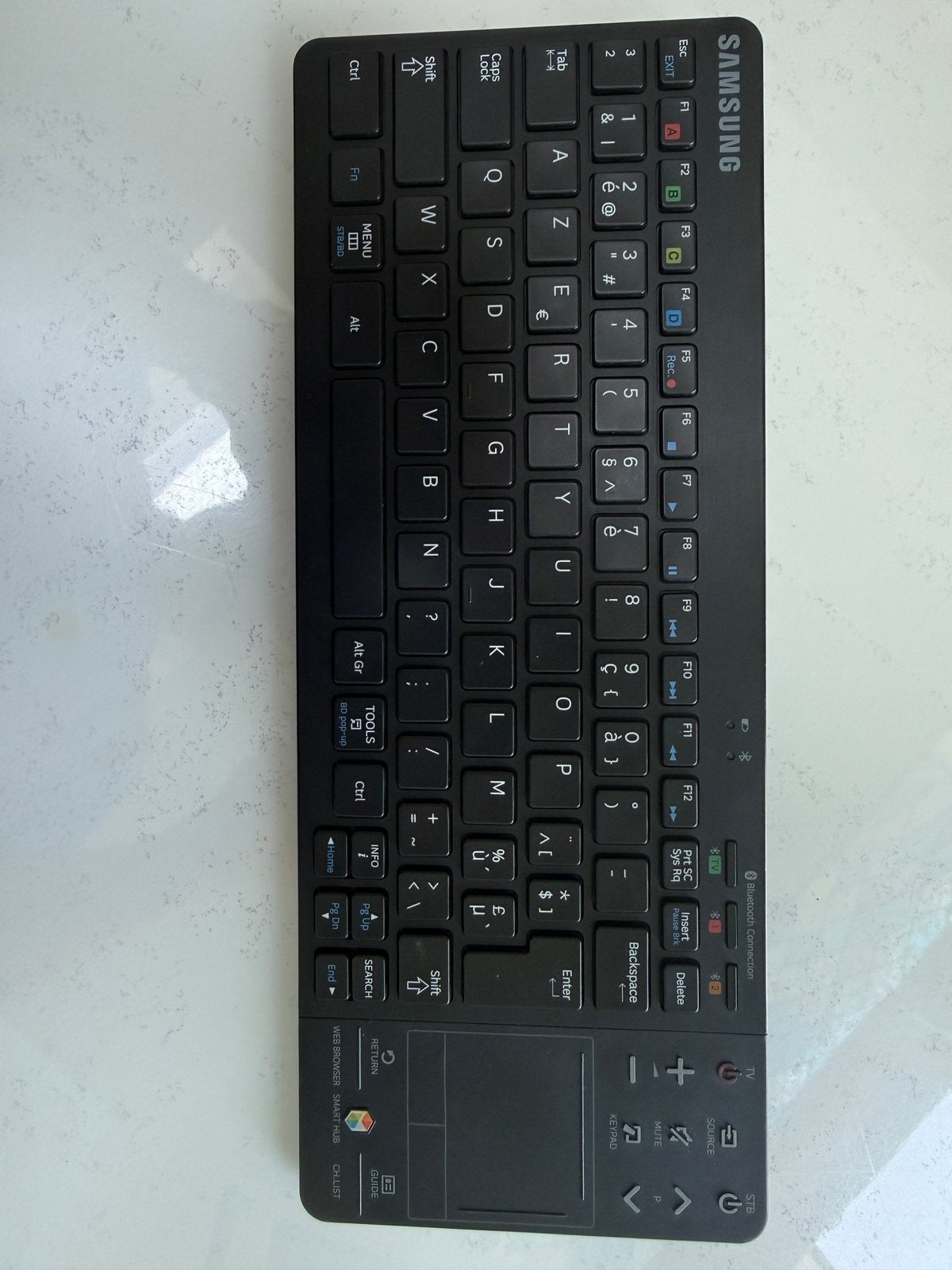 Samsung Smart Wireless Keyboard VG-KBD2000 (Bluetooth), Informatique & Logiciels, Claviers, Enlèvement, Azerty, Comme neuf, Sans fil