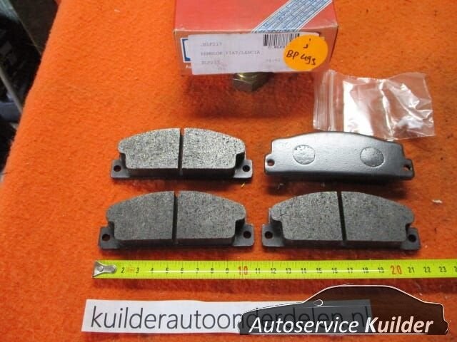 Remblokken voorzijde Fiat 127 131 132 ritmo X1/9 BP499 36004, Neuf, -, Fiat, -