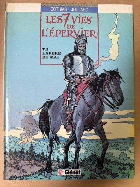 Lres 7 vies de l'epervier tome 1,2 et 3 reed, Enlèvement ou Envoi, Utilisé, Plusieurs BD, Cothias -juillard