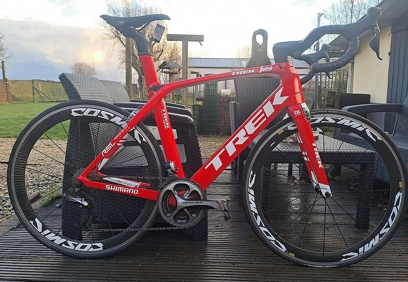 TOPfiets TREK MADONE, DuraAce Di2 m/z wielen, 56., Ophalen