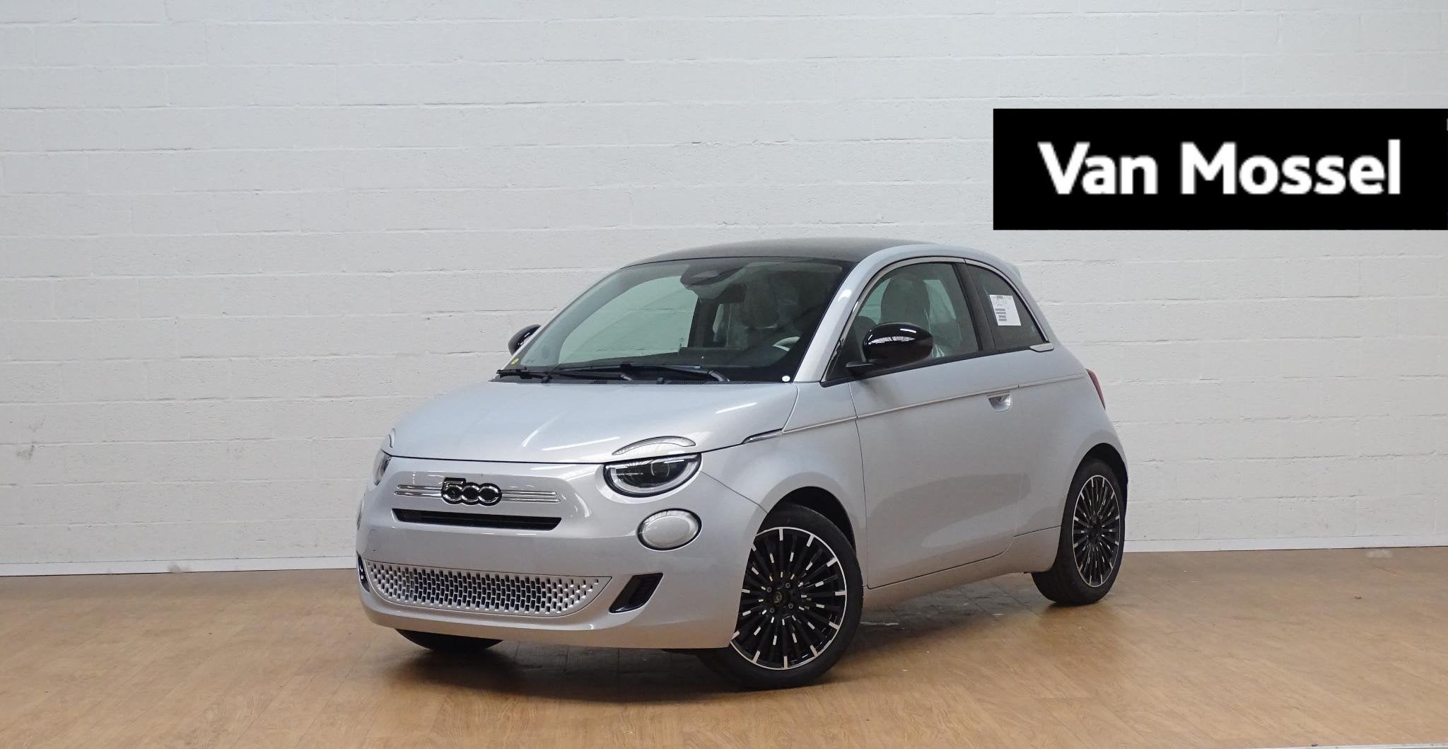 Fiat 500 1.0 Hybrid LA PRIMA, Auto's, Fiat, Voorwielaandrijving, 4 zetels, Stof, Gebruikt