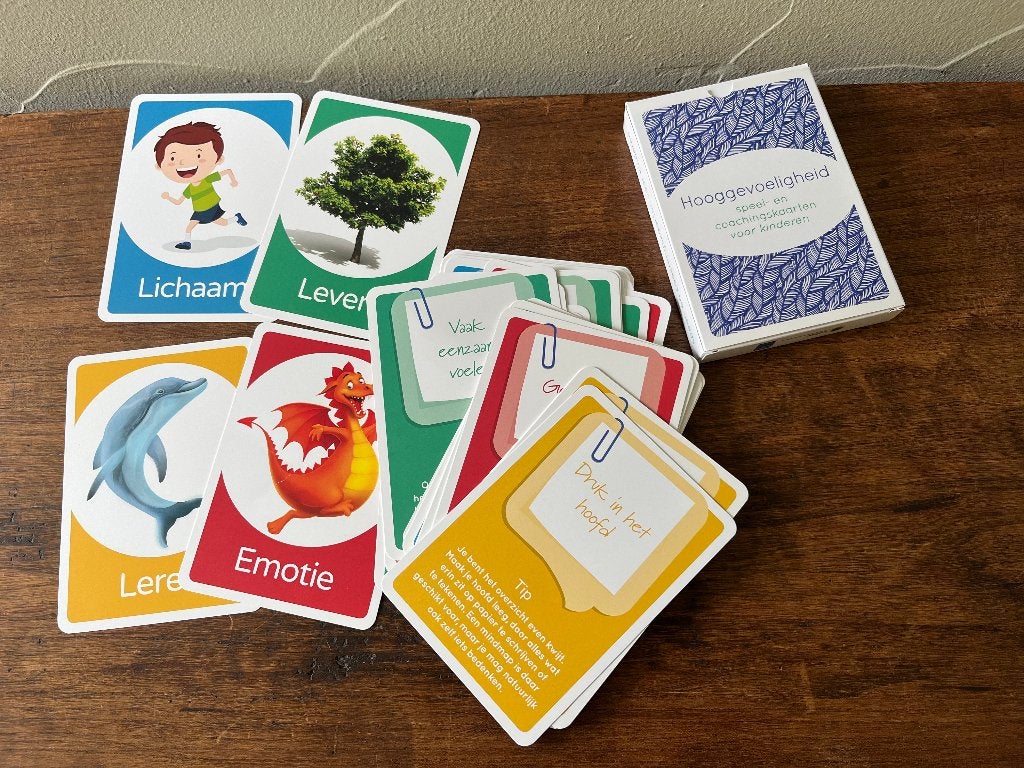 Hooggevoeligheid speel- en coachingskaarten, Boeken, Kinderboeken | Kleuters, Ophalen, Nieuw