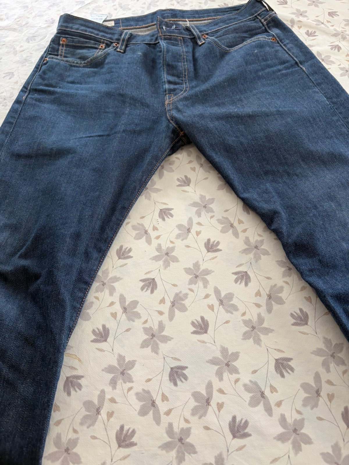 Donkerblauwe Levi Strauss 501, Ophalen, Nieuw