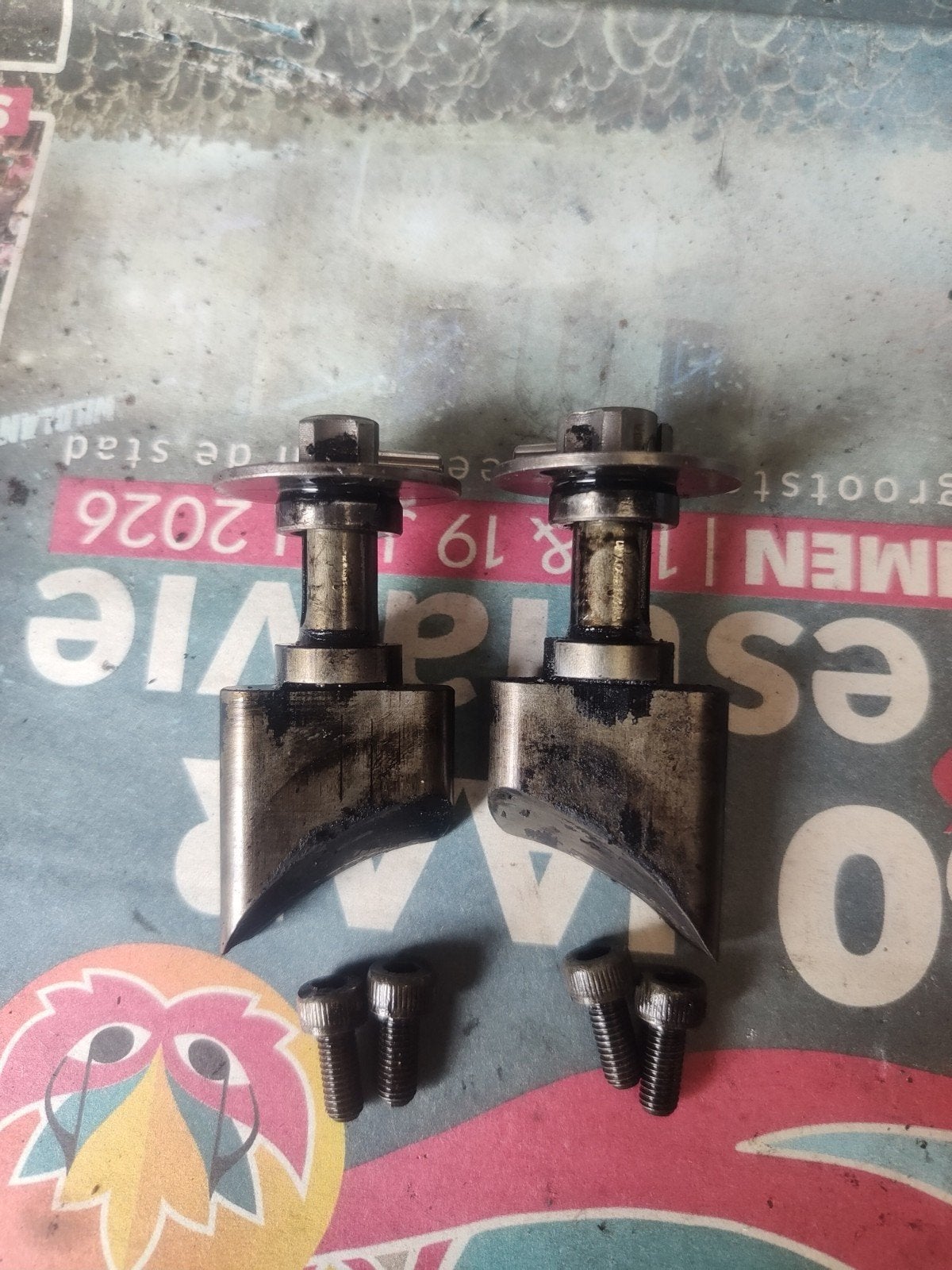 Yamaha yz125 2001/2002 powervalves type 5NY00, Motoren, Ophalen of Verzenden