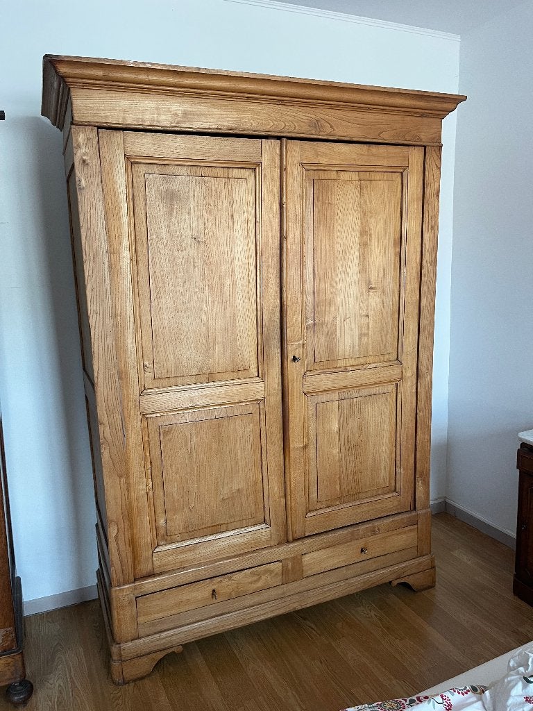 Armoire penderie, Ophalen, Gebruikt, 100 tot 150 cm, 200 cm of meer