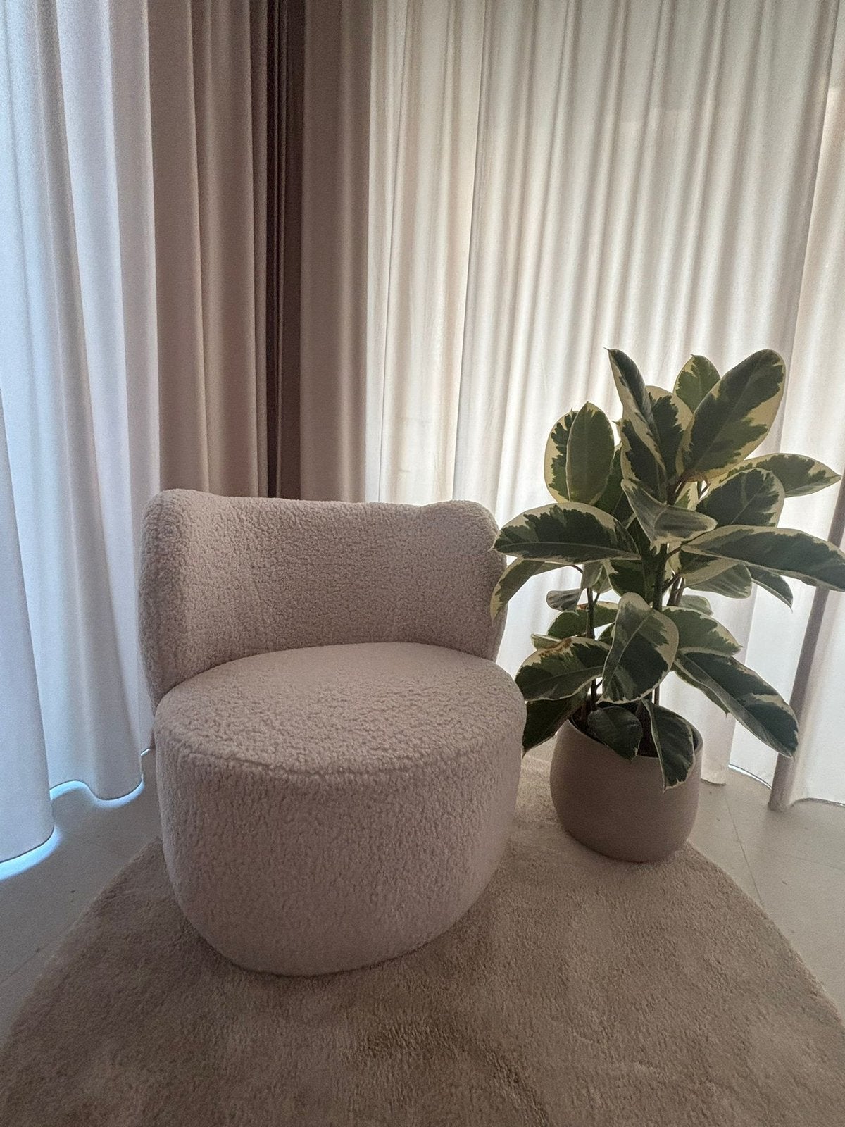 Teddy fauteuil, Huis en Inrichting, Ophalen, Zo goed als nieuw