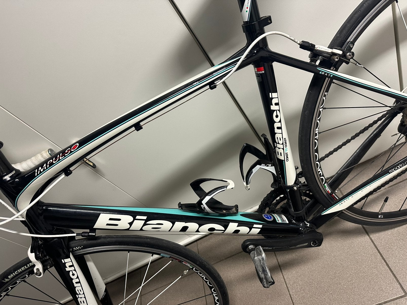 Bianchi Impulso C2C racefiets – maat 55 – Shimano Ultegra, Fietsen en Brommers, Fietsen | Racefietsen, Gebruikt, Aluminium, 53 tot 57 cm