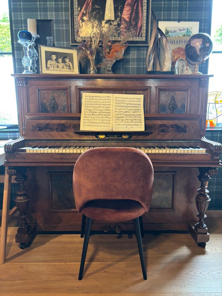 Antieke piano, Muziek en Instrumenten, Piano's, Ophalen, Gebruikt, Piano